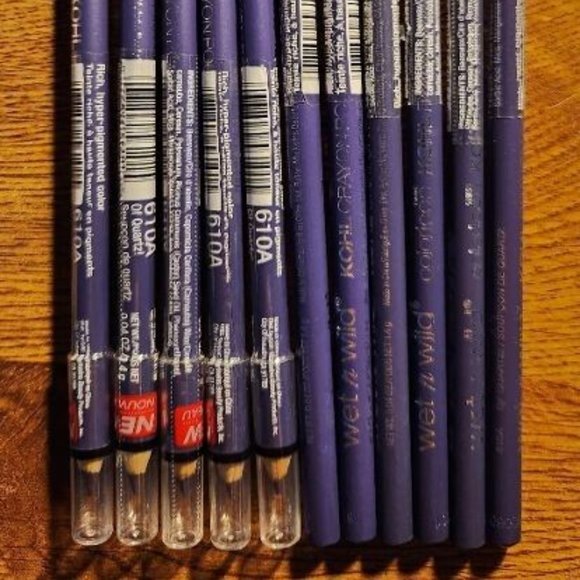Wet N Wild Coloricon Kohl Eyeliner Pencil C610A Of Quartz! Lot of 11 Sea… - Picture 1 of 2